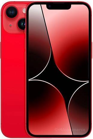 Produktbild Re!commerce iPhone 14 (128 GB, Rot, 6.10", 12 Mpx, SIM + eSIM, B / Sehr gut)