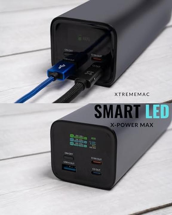 Produktbild MCL XtremeMac-Powerbank MacBook iPad iPhone (27000 mAh, 140 W, 99.90 Wh)