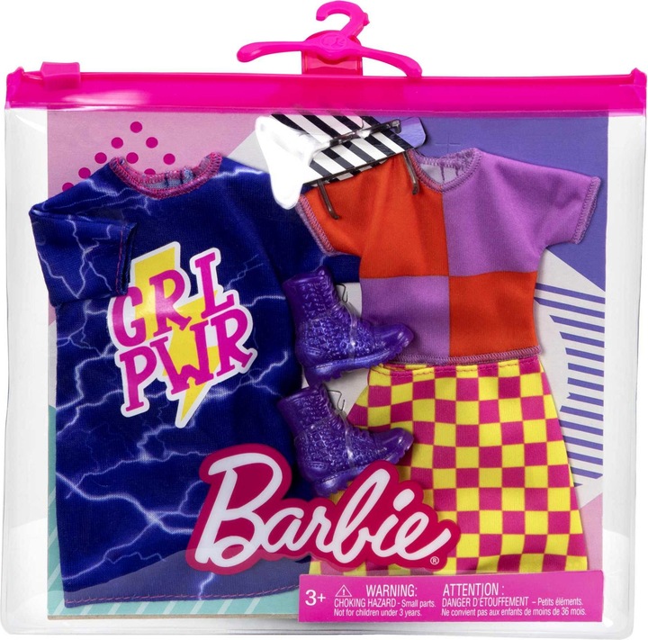 Produktbild Barbie Moden 2 Outfits und 2 Accessoires