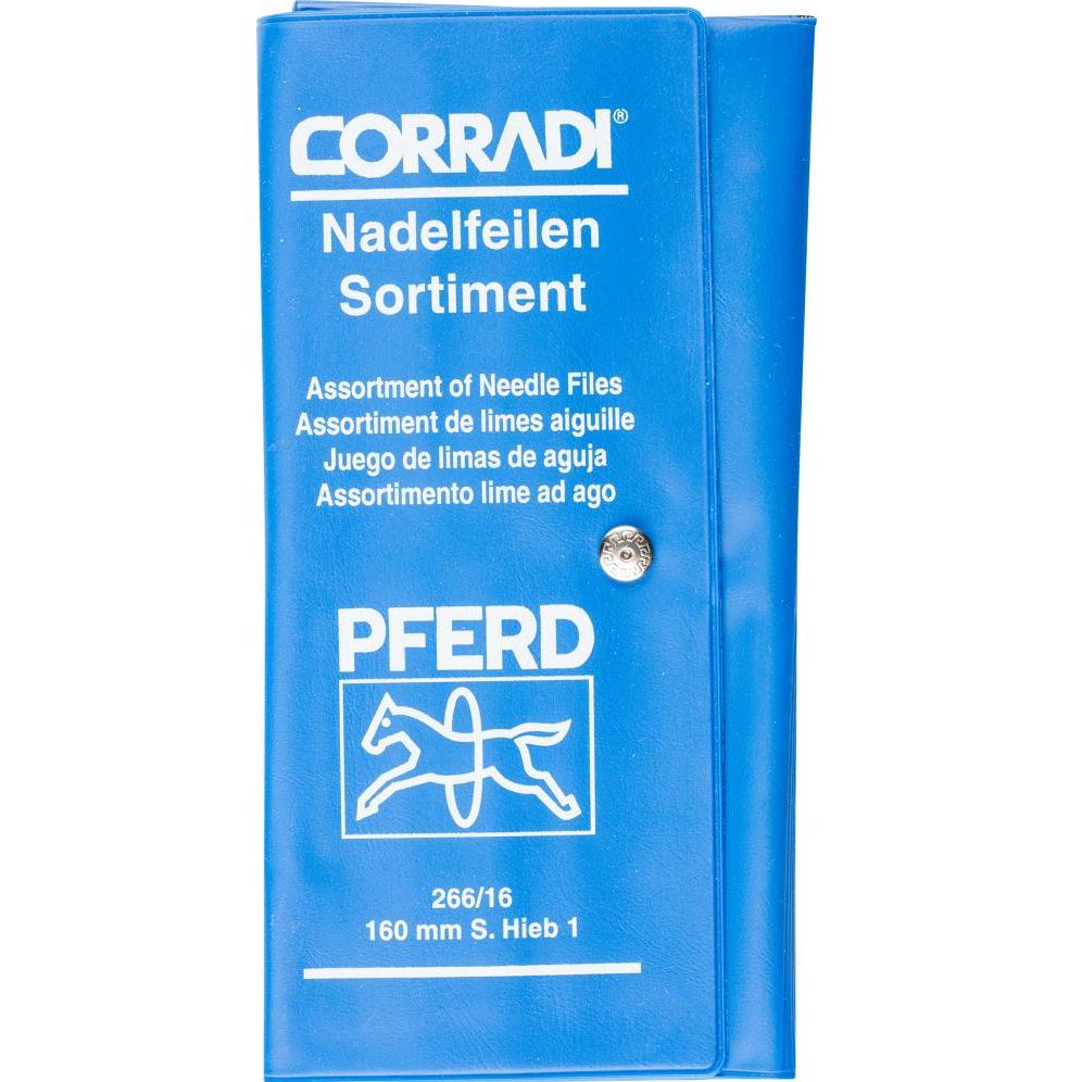 Thumbnail - Pferd, Raspel + Feile, CORRADINadelfeilenSet 160 H1 (Hieb 1, 160 mm)