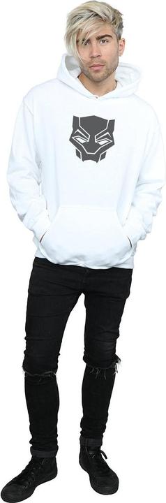 Actual product image Mens Black Panther Black On Black Hoodie (L)