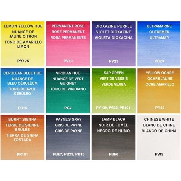 Thumbnail - Winsor & Newton, Künstlerfarbe + Bastelfarbe, Aquarellfarbe Cotman (Mehrfarbig)