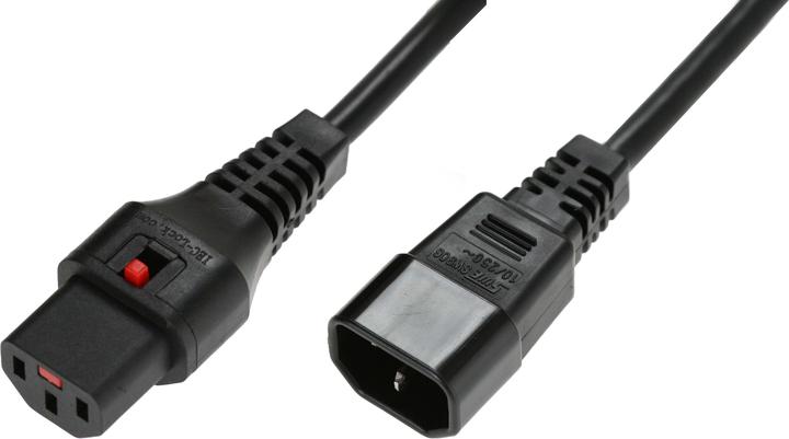 MicroConnect Câble d'extension de l'alimentation électrique (3 m, C14, C13)