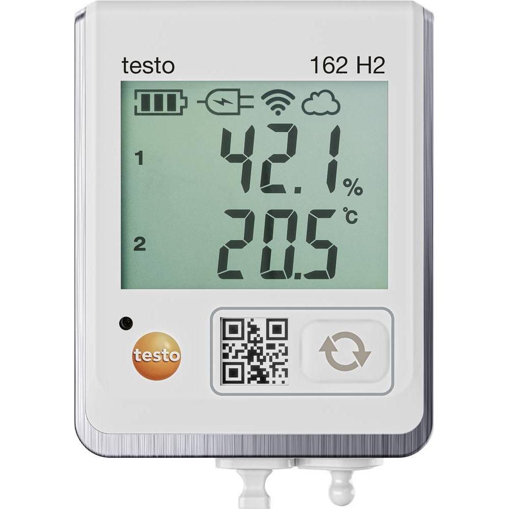 Testo, Rilevatore, 0572 1625 162 H2 Multi-Datenlogger Messgrösse Temperatur, Luftfeuchtigkeit