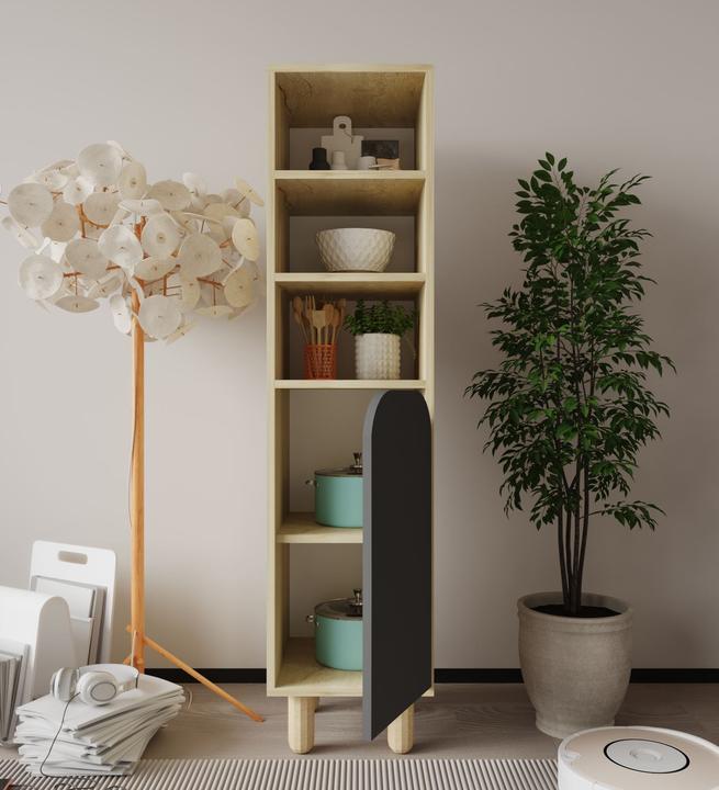 Image du produit Homitis Parma Single Multi Purpose Cabinet (37 x 40 x 155 cm)