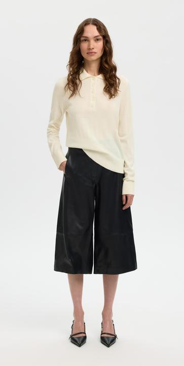 Produktbild Selected Slfthea Ls Knit Merino Collar Neck Noos (M)