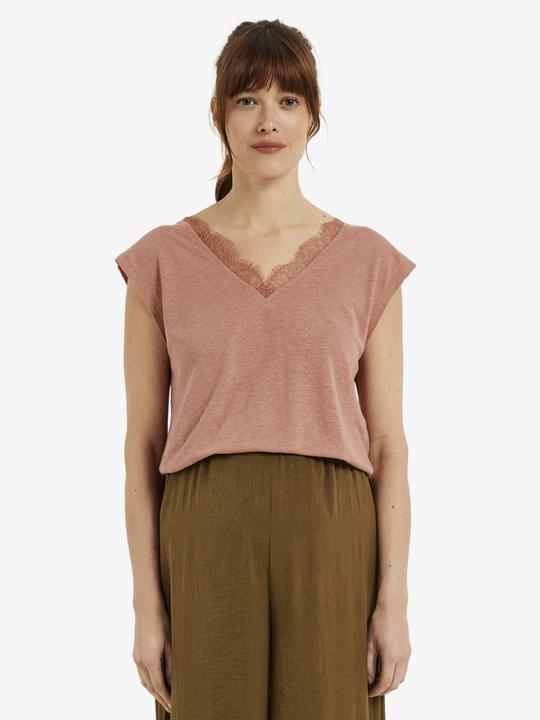 Actual product image Vertbaudet Wendbares Umstands-Shirt aus Leinenmix (42)