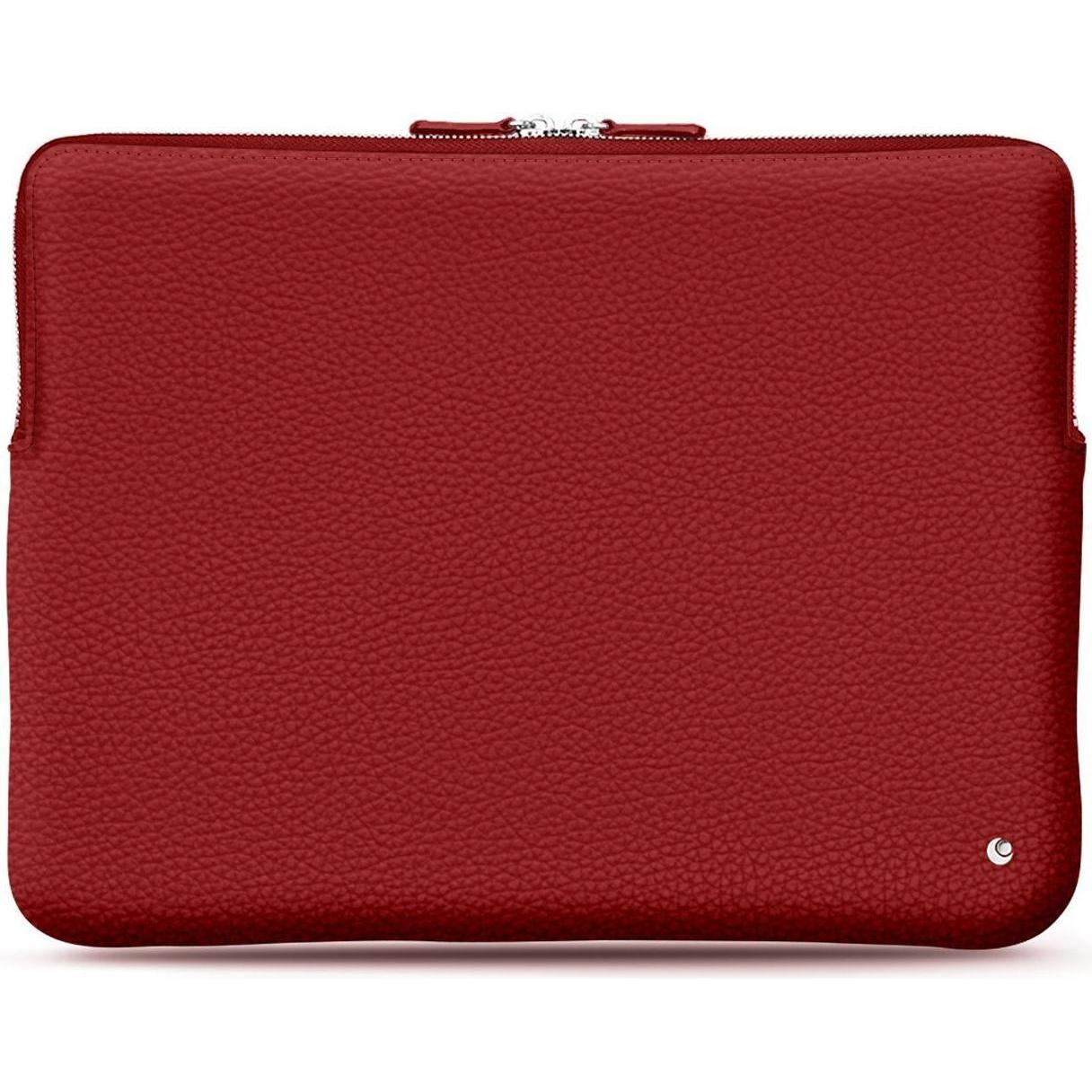 Noreve Lederschutzsleeve, Notebooktasche, Rot
