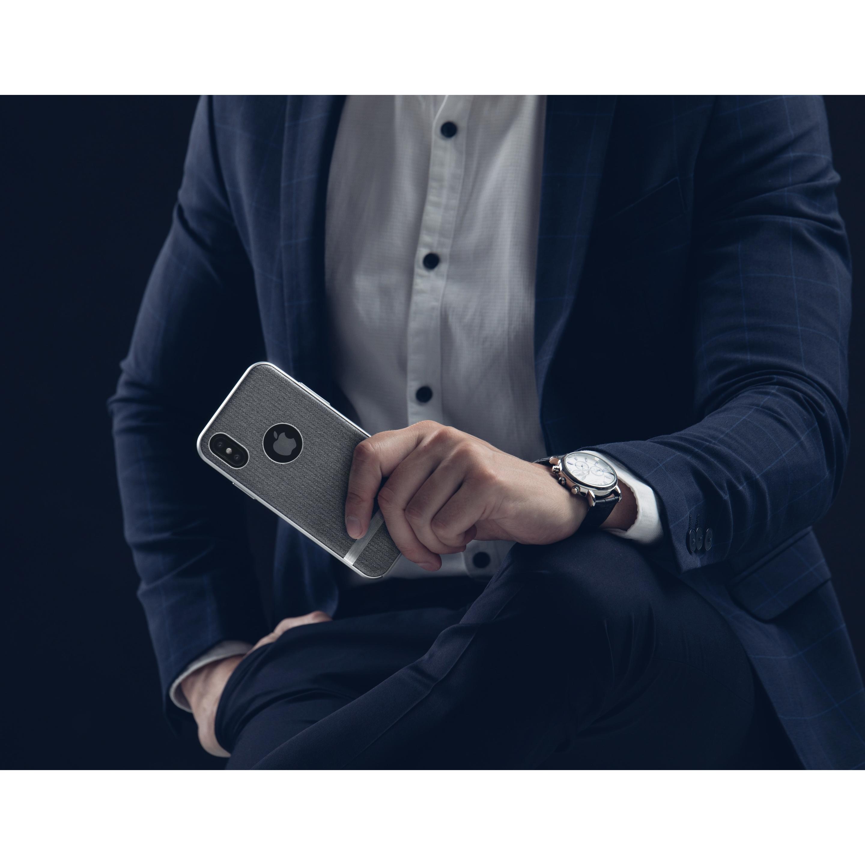 Thumbnail - Moshi vesta (Apple iPhone X, Apple iPhone XS), Smartphone Hülle, Grau