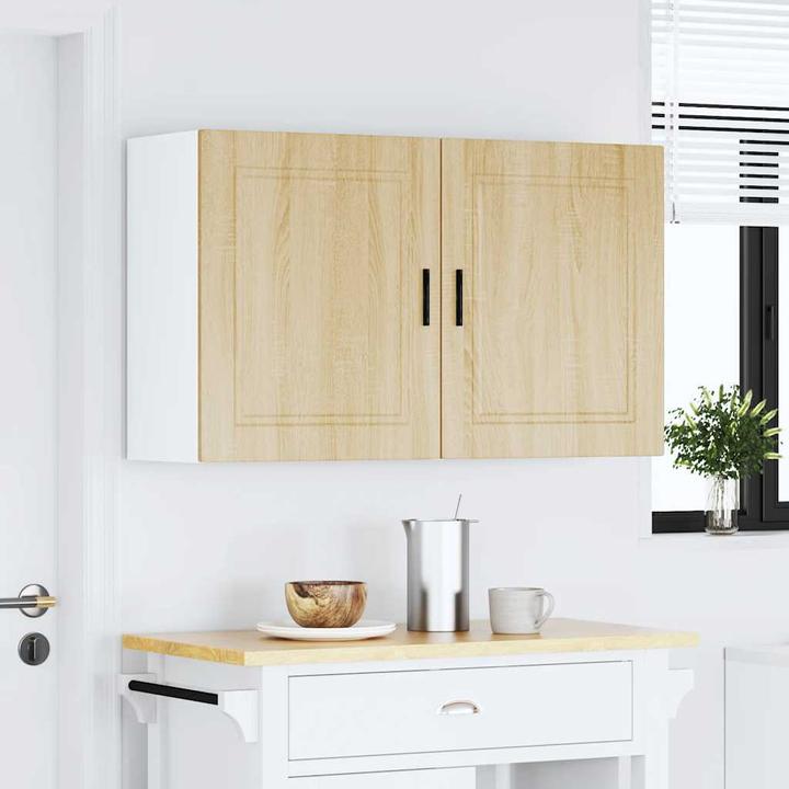 Immagine prodotto VidaXL Pensili da cucina 2 pezzi. Materiale in legno di quercia Porto Sonoma (50 x 31 x 60 cm)