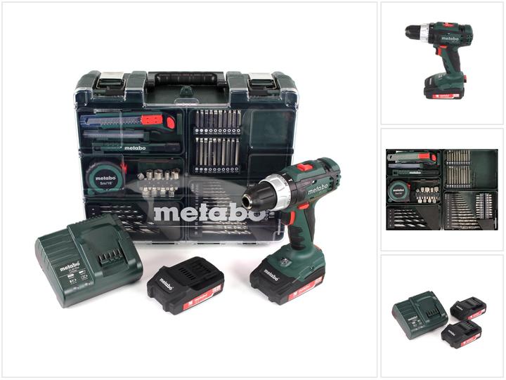 Immagine prodotto Metabo Set BS 18 L (Batteria ricaricabile)