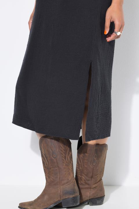 Immagine prodotto Studio Untold Midikleid, Oversize Shape, Musselin (46, 48)