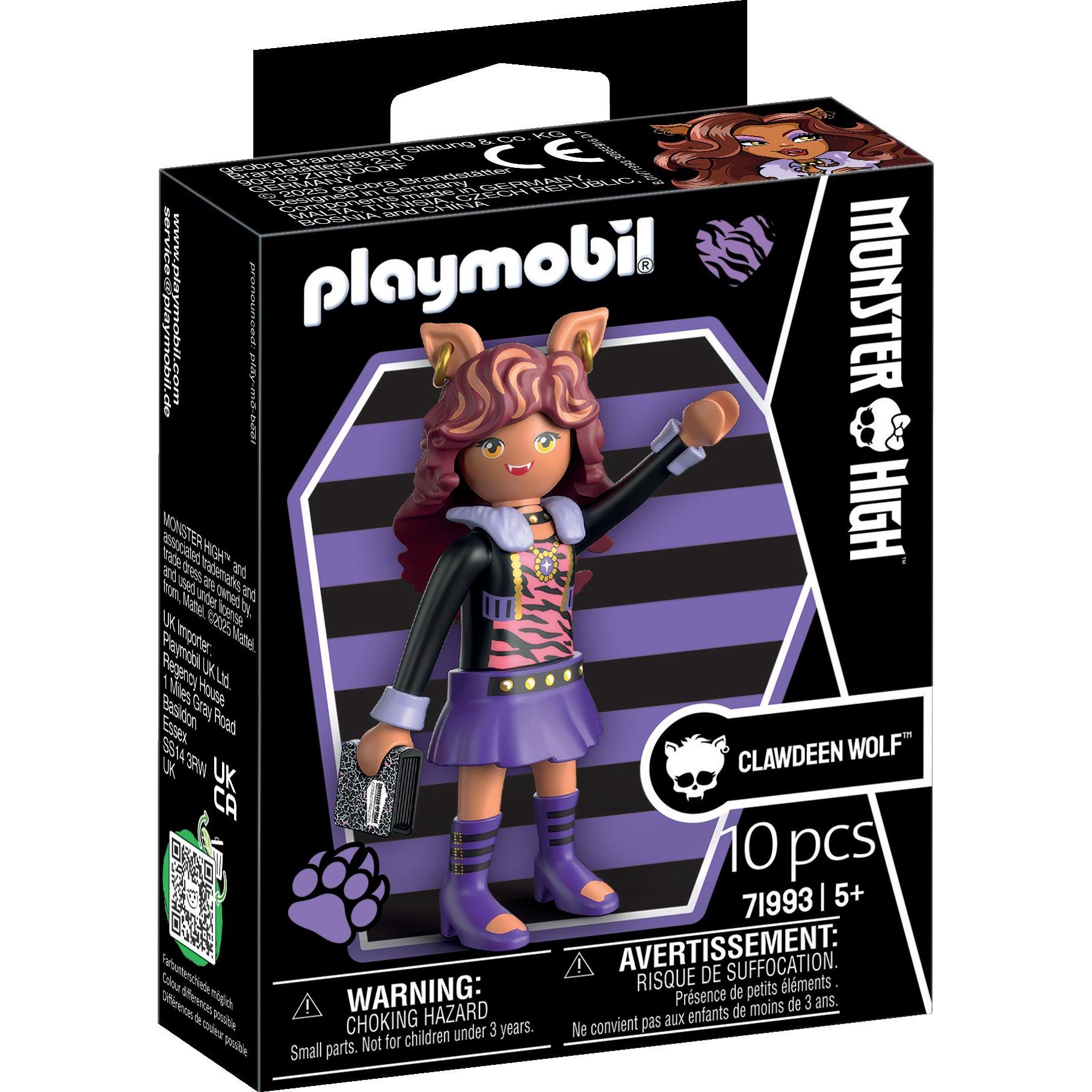 Playmobil X Monster High Clawdeen Wolf (71993)
