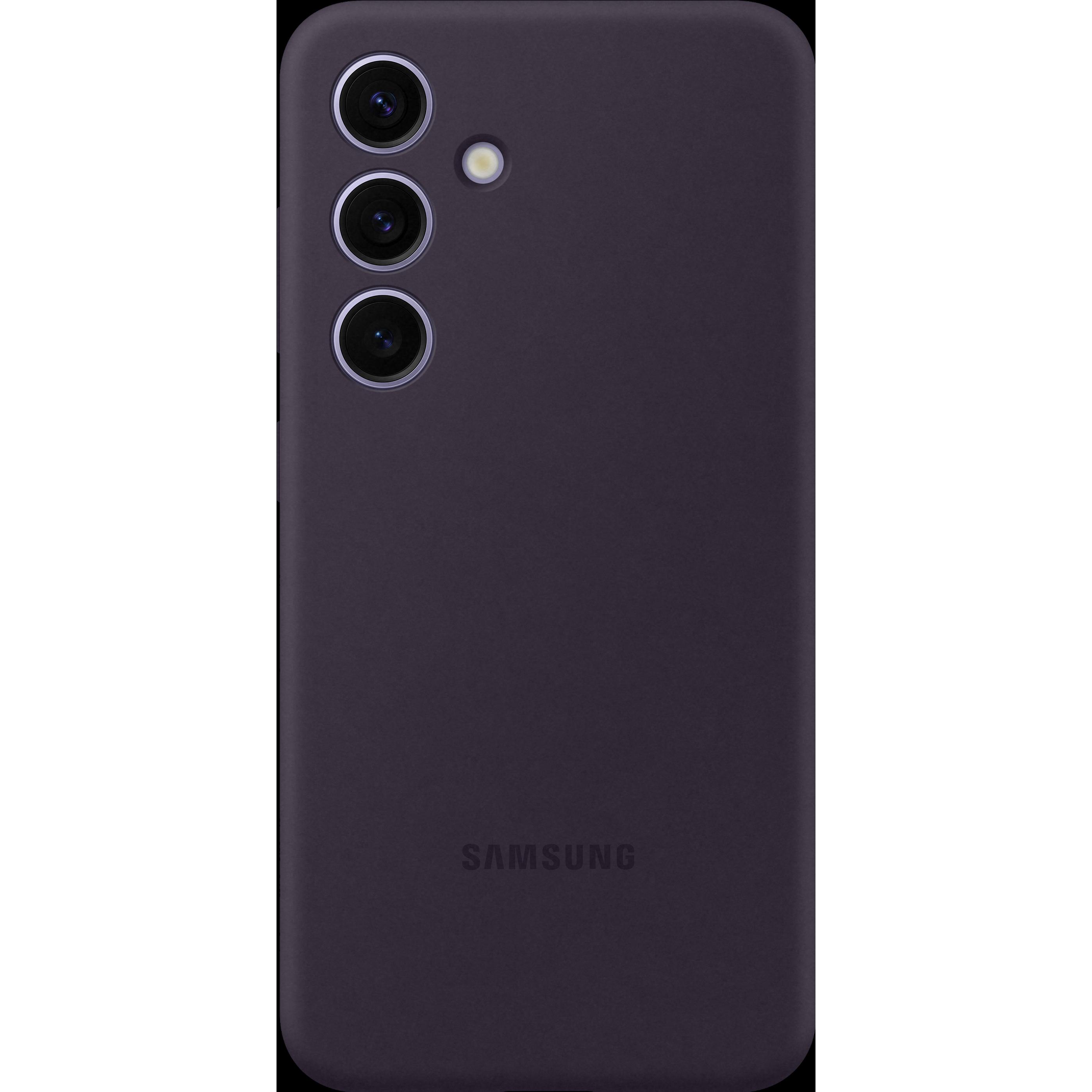Samsung Silicone Case (Samsung Galaxy S24), Smartphone Hülle, Violett