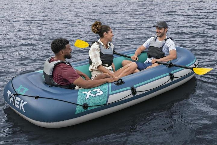 Image du produit Bestway Hydro Force Canot gonflable Trek X3 pour 3 personnes 2,94 m (294 cm)