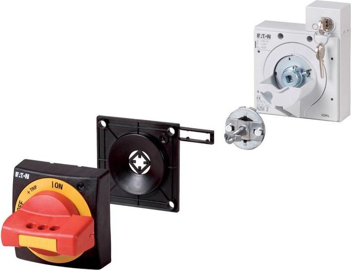 Actual product image Eaton Door coupling rotary handle, red-yellow, 172531