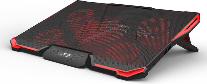 Actual product image Inca ARRAX GAMING NOTEBOOK COOLER 5X FAN, 6 STEPS, 2X USB, 13 ""-17