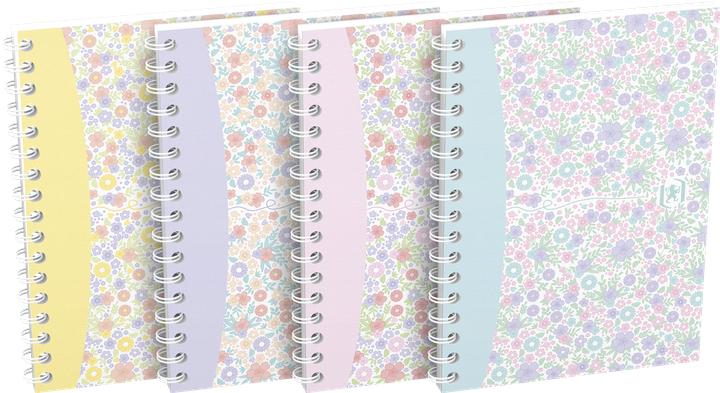 Produktbild Oxford FORME FLORAL - Collegeblock (A6, Kariert)