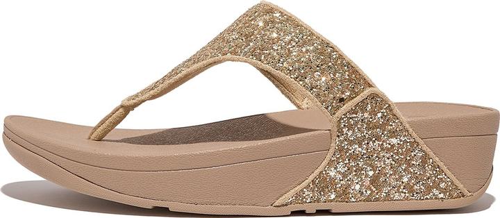 Actual product image Fitflop Lulu Glitter Toe Thongs (40)