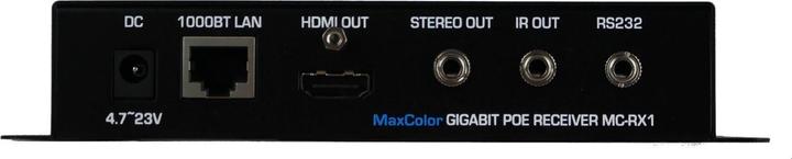 Productafbeelding Just Add Power IP Receiver VBS-MAX-RX-1 HDMI, PoE, 4K/60