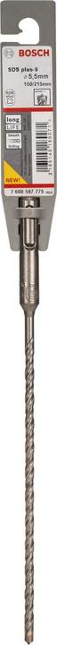 Produktbild Bosch Professional Zubehör Hammerbohrer SDS plus-5, 5,5 x 150 x 215 mm (5.5 mm)