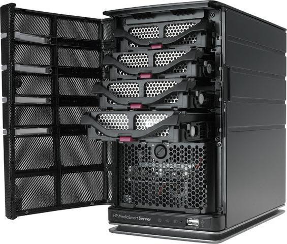 HP MediaSmart Server EX490, 4x HDD, inkl. 1x1TB, DE