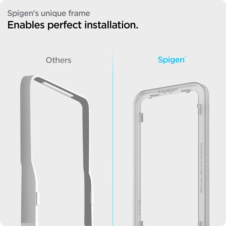 Actual product image Spigen AlignMaster GLAS.tR (1 pcs.)