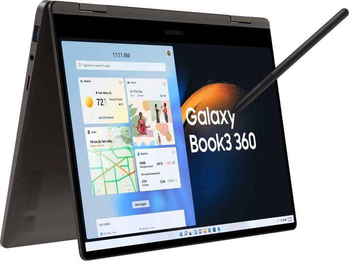 Actual product image Samsung Galaxy Book3 360 13 (13.30", 512 GB, 16 GB, DE, Intel Core i7-1360P)