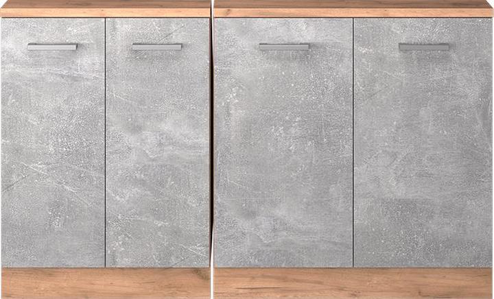 Produktbild Vicco Küchenschrank für Dachschrägen R-Line (140 x 46 x 81.60 cm)
