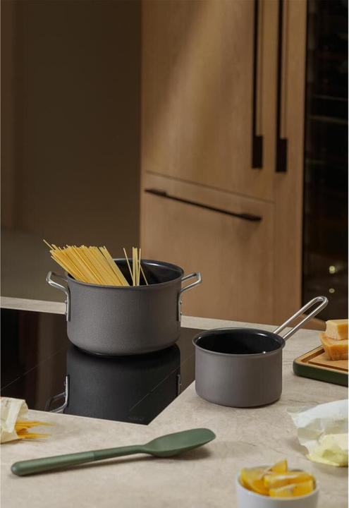 Actual product image Eva Solo Eva Trio - Grey Line Saucepan - Grey - 1.8 l, 16 cm (16 cm, Saucepan, Aluminium)