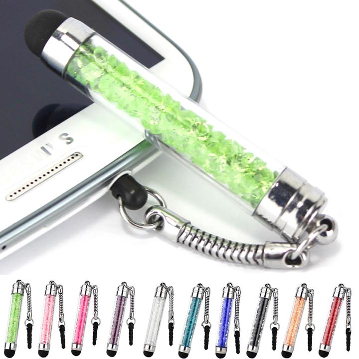 Image du produit PhoneLook Stylet de précision universel Crystal Stylo tactile pour les écrans Smartphones Prise AUX