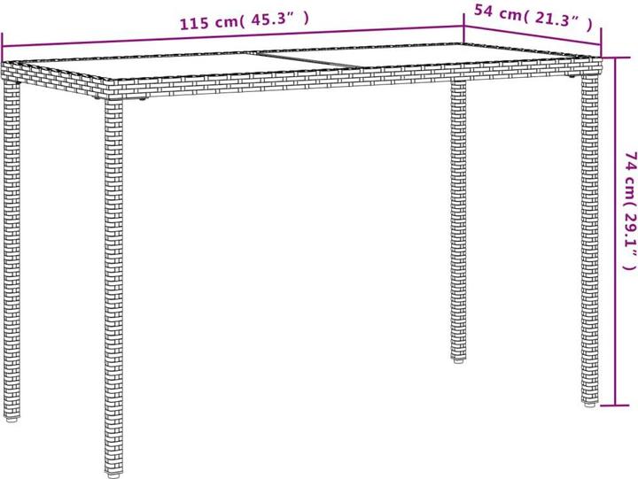 Image du produit vidaXL Gartentisch