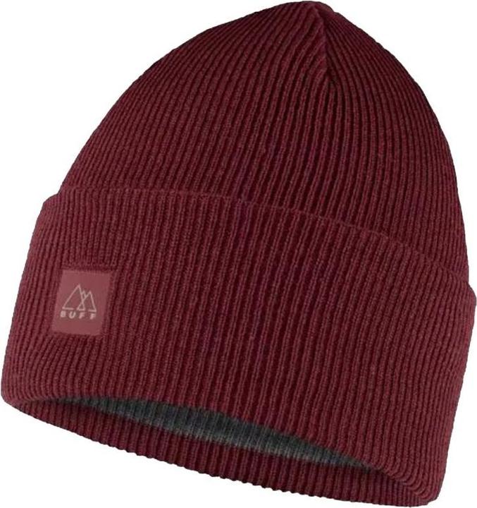 Image du produit Buff Crossknit Hat Solid Mahogany (Taille unique)