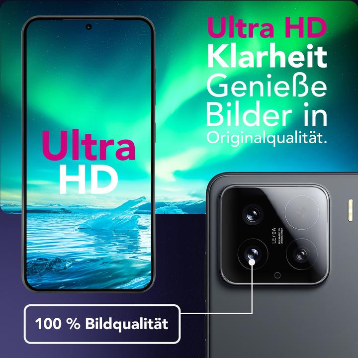 Image du produit Nalia Focus.X2 MAX - Kamera Schutzglas Objektiv Abdeckung Hüllen-kompatibel - Camera Protection Glass (2 pcs, Xiaomi 15)