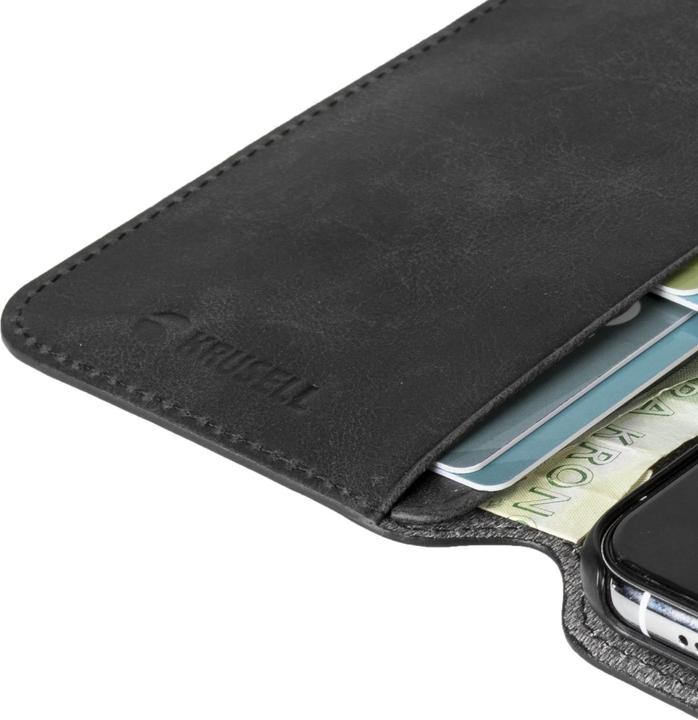 Actual product image Krusell Sunne PhoneWallet Apple iPhone 11 Pro Max vintage black (Apple iPhone 11 Pro Max)