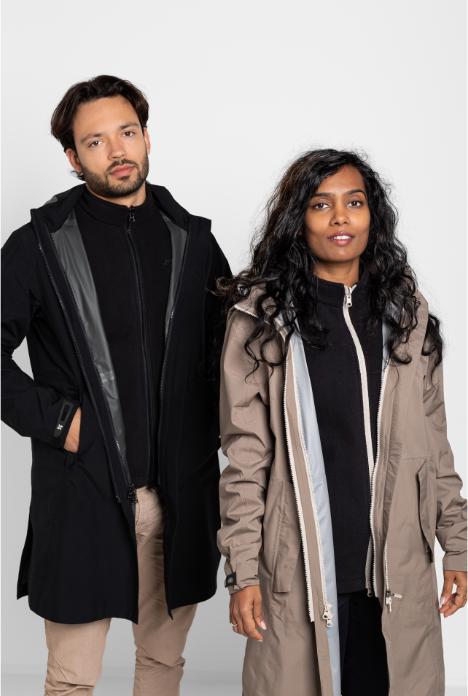 Productafbeelding dirtlej weathershield raincoat, black (M)