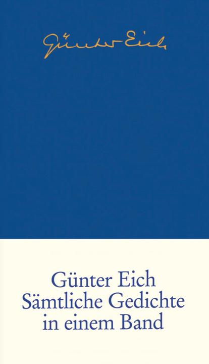 Produktbild Sämtliche Gedichte (Deutsch, Günter Eich, 2006)