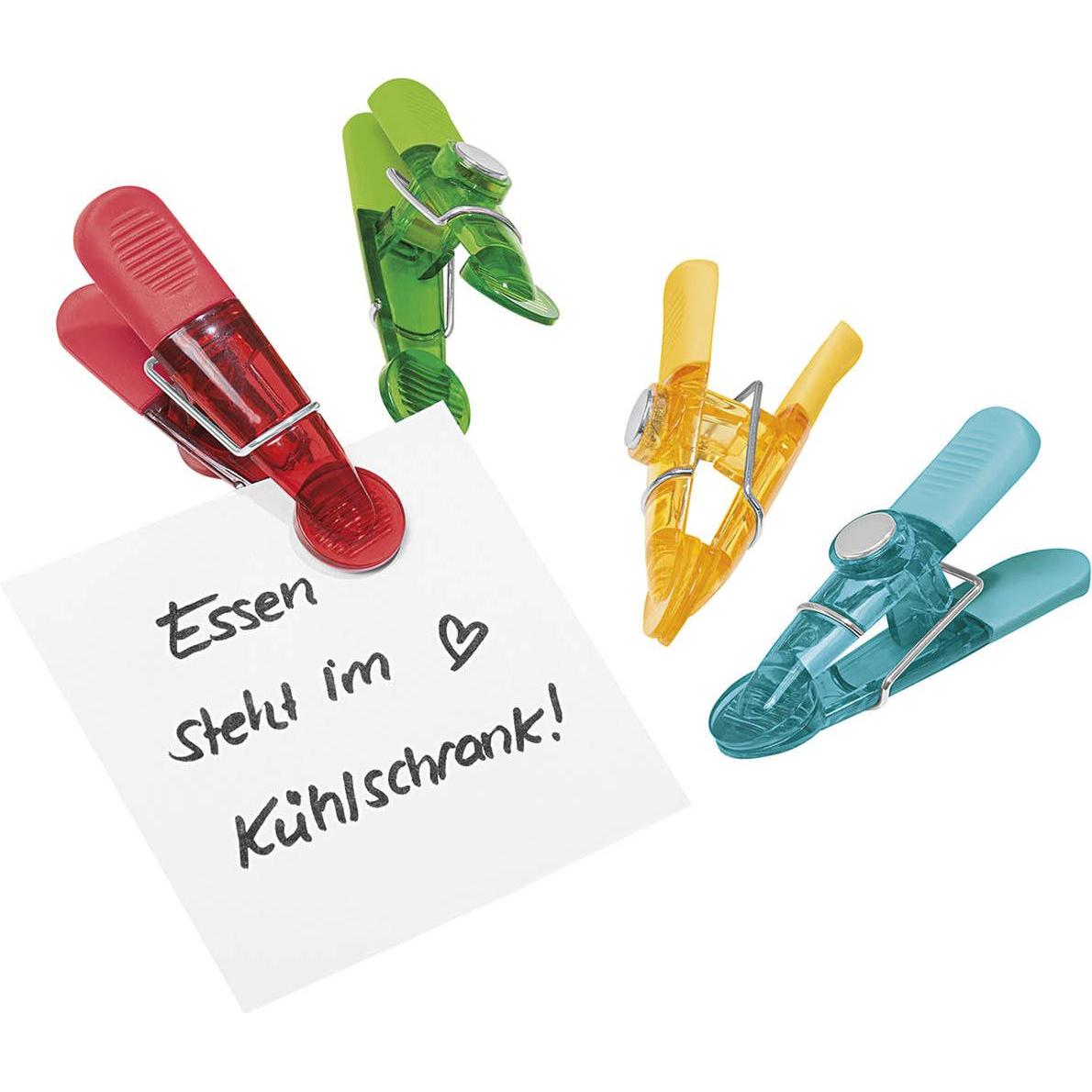 Thumbnail - Wedo, Magnet, Magnetklemmer-Set Glossy (4 x)
