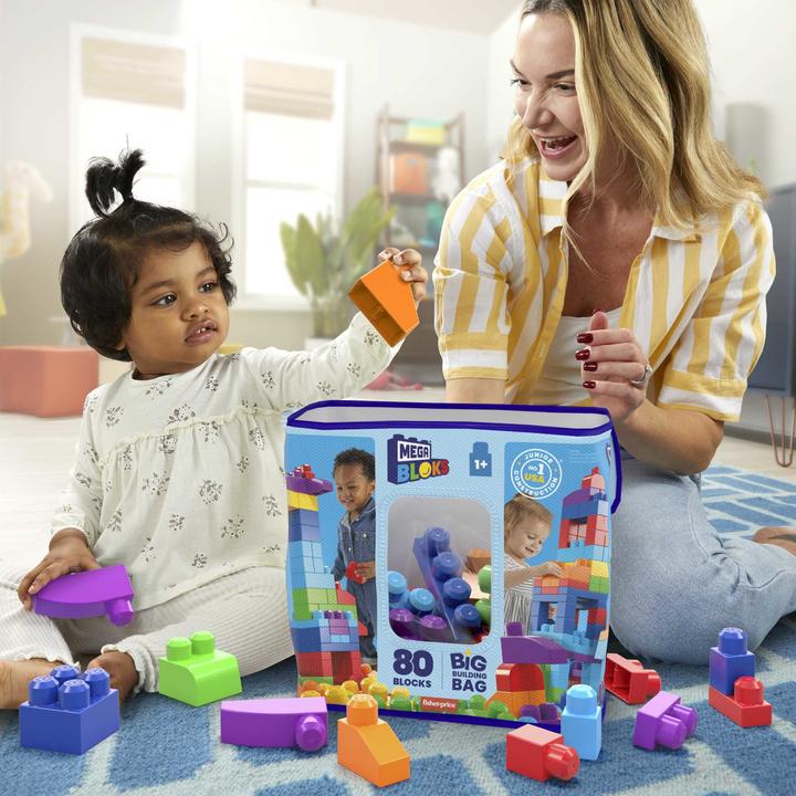 Actual product image Mega Bloks First Builders Big Building Bag