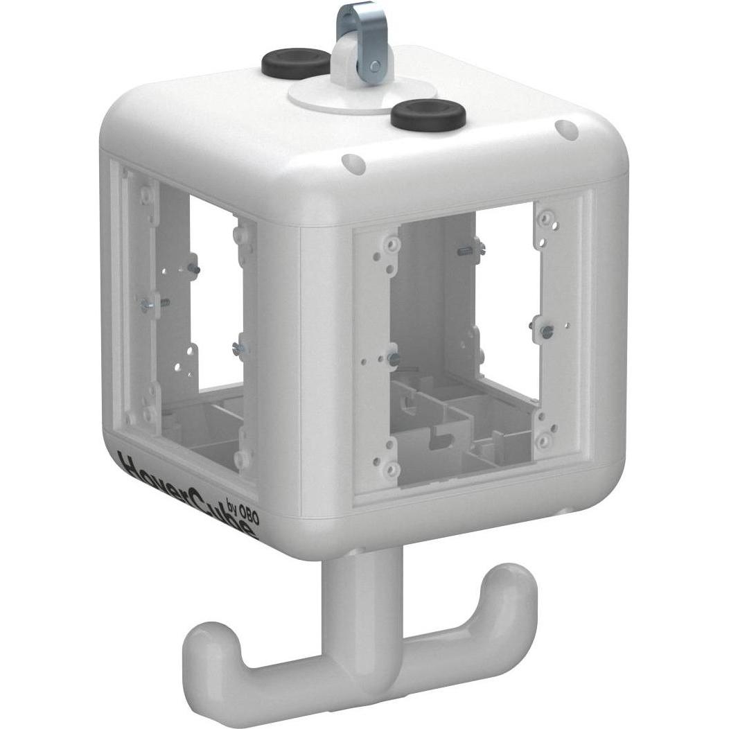 OBO Bettermann Versorgungseinheit IP20 m. Griff leer, Elektronikzubehör + Gehäuse, Weiss