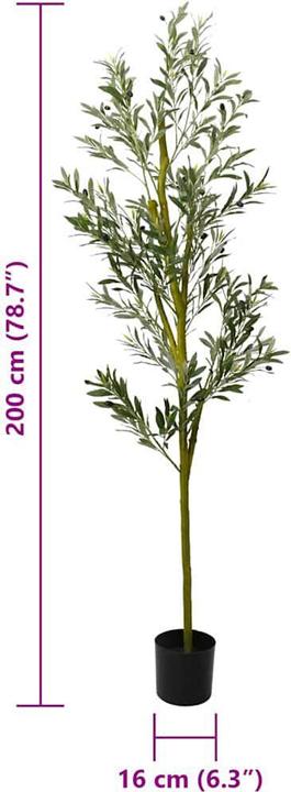 Immagine prodotto vidaXL künstlicher Olivenbaum (200 cm)