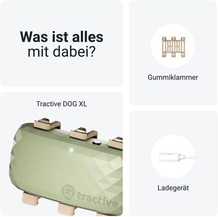 Image du produit Tractive DOG XL Tracker GPS pour chiens (Chien, Général)