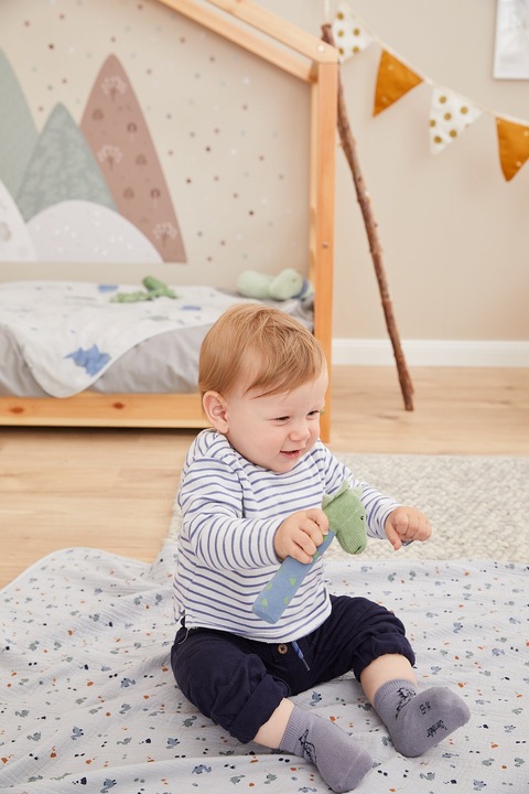 Produktbild Sterntaler Baby Söckchen 3er Pack Dino (3er Pack, 17 - 18)