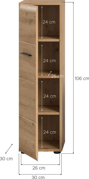 Produktbild Xonox Home Ice (30 x 30 x 106 cm)