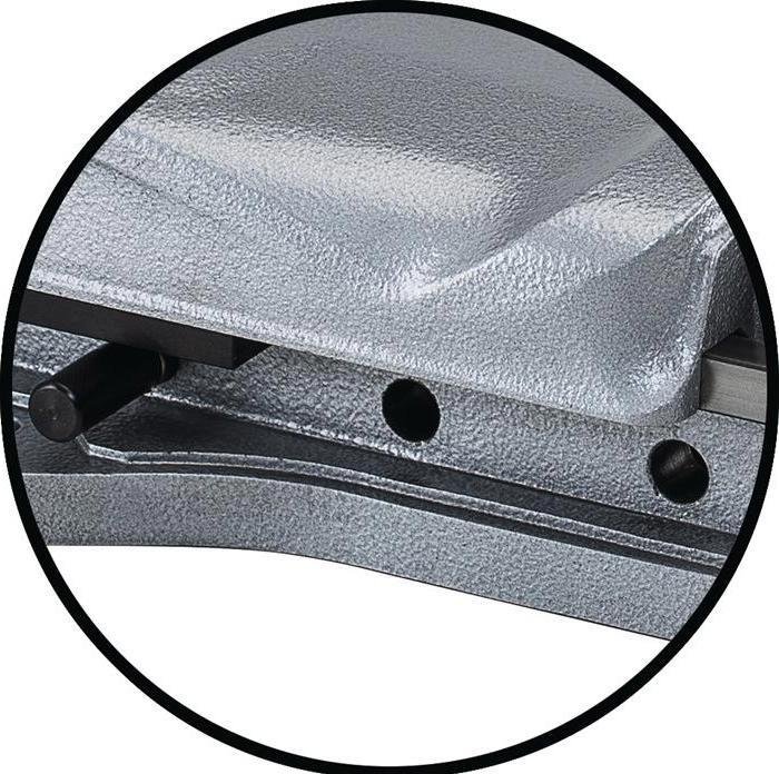 Actual product image Röhm Machine vice RB-K Jaw width 135 mm with quick adjustment Clamping width 220 mm (220 mm)