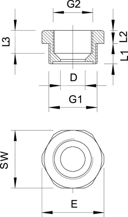 Productafbeelding OBO Bettermann Vermindering (M40)