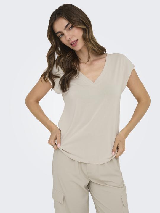 Produktbild Only Onlfree Life S/S Mod.V-Neck Top Jrs Noos (M)