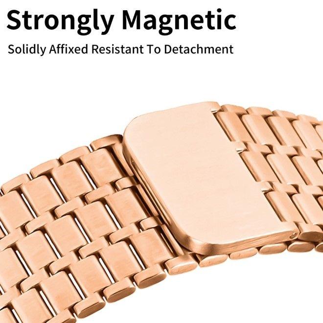 Produktbild MU Classic Stainless Steel Series Edelstahl Armband (42 mm, 44 mm, 45 mm, 24 mm, Edelstahl)