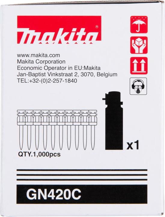 Produktbild Makita Betonnagel 3,1x27mm HC6 + Gas