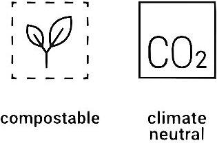 Immagine prodotto kaiserkraft Patatine da imballaggio flo-pak® BIO terra, capacità 130 l, in dispenser in (1 pz.)